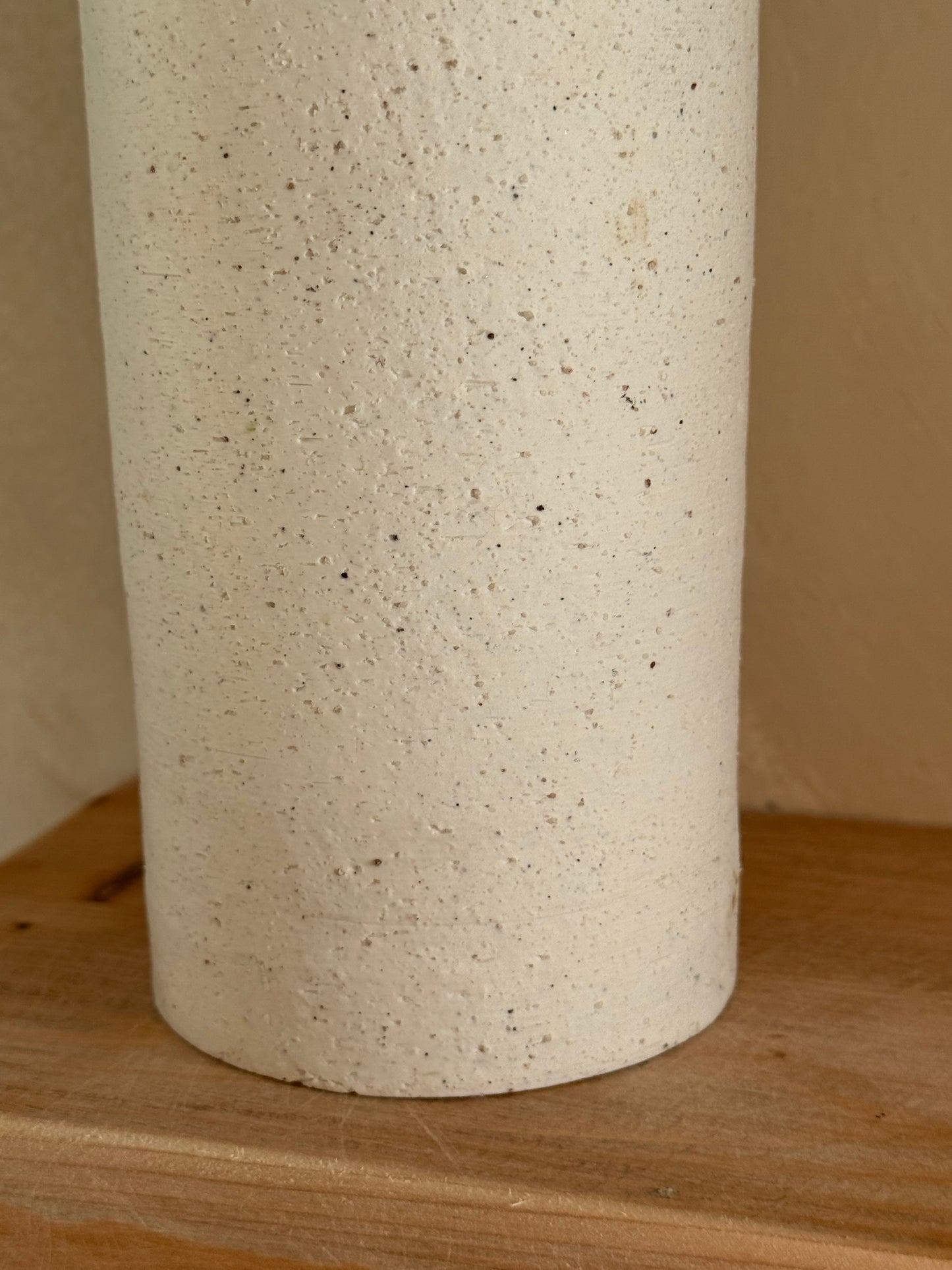 Textured White Vessel