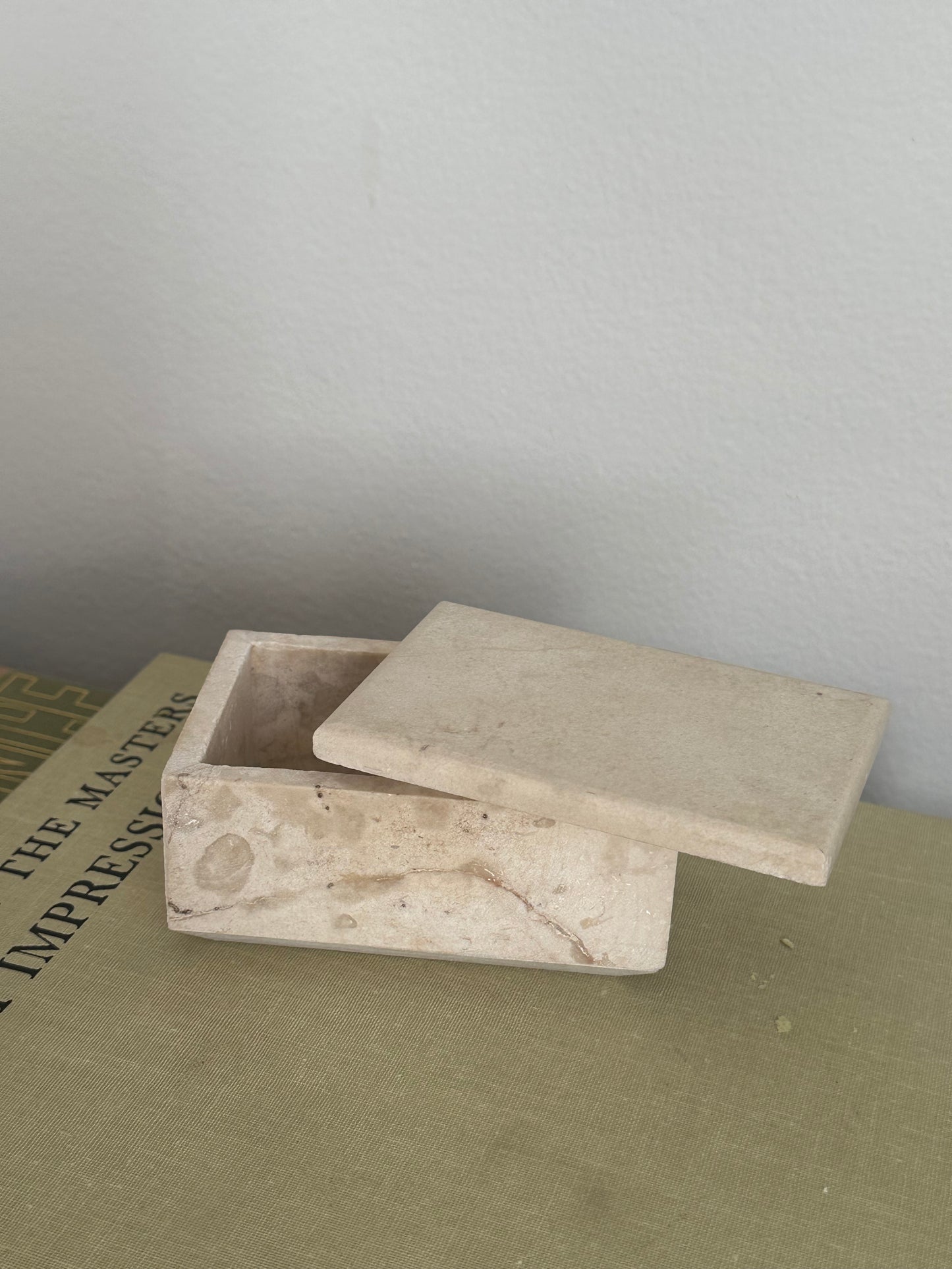 Small Travertine Box