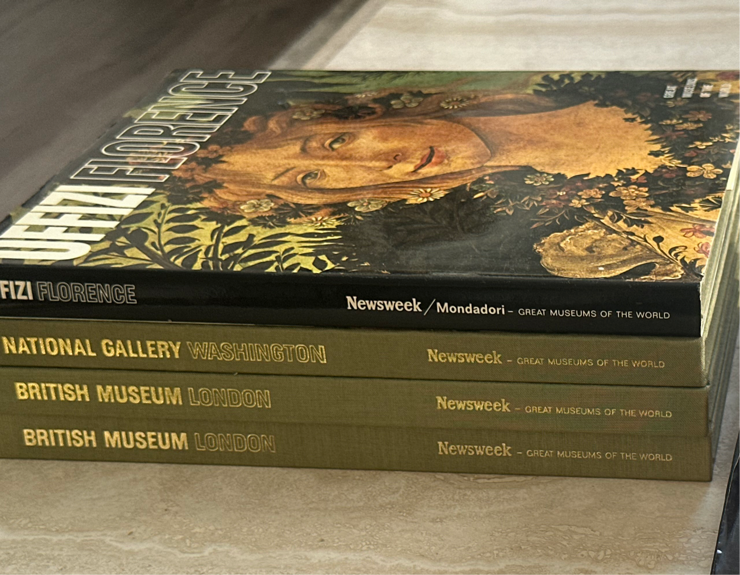 Vintage Great Museum of The World Books
