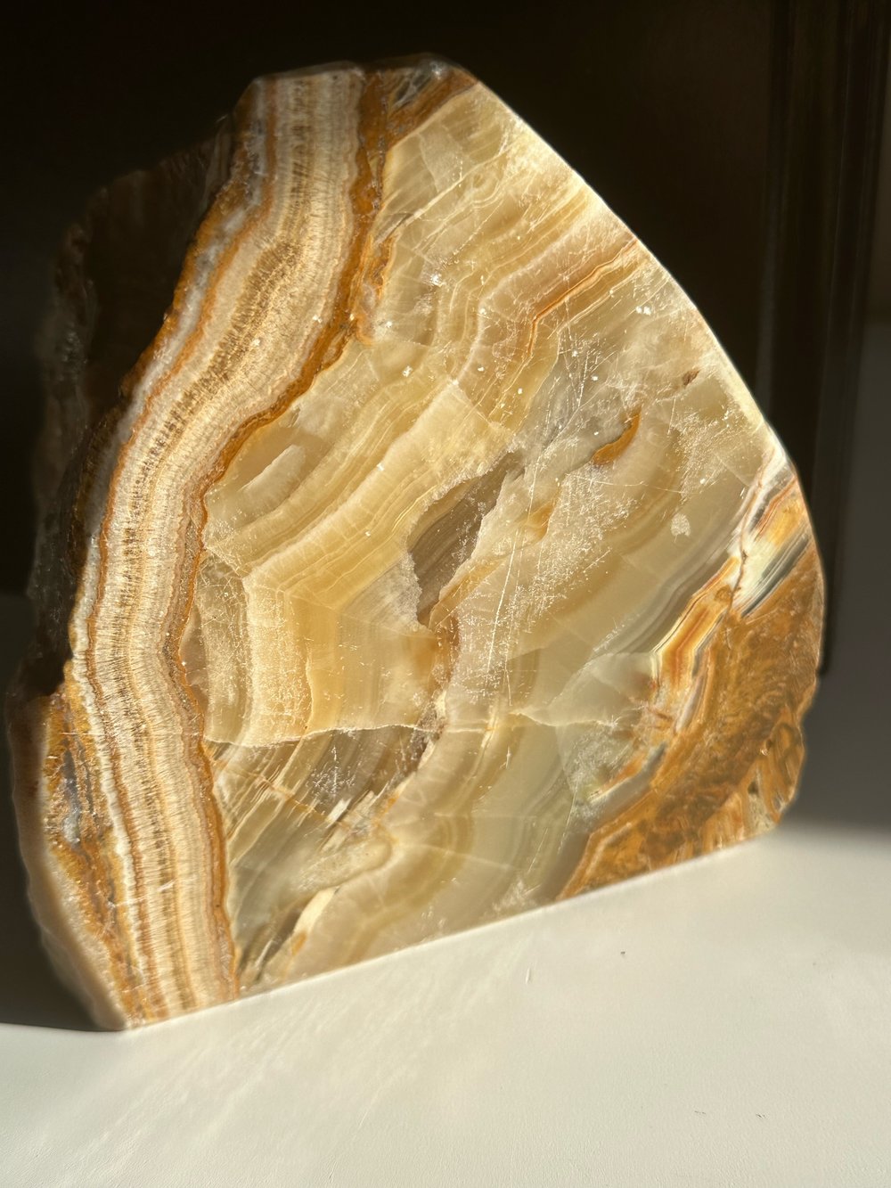 Real Stone Bookends