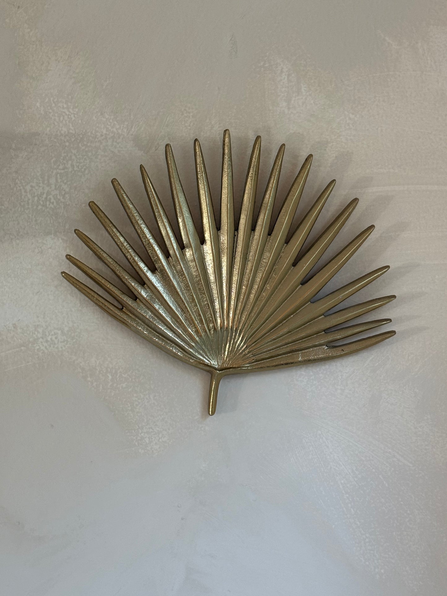 Gold Palm Leaf Wall Hanging