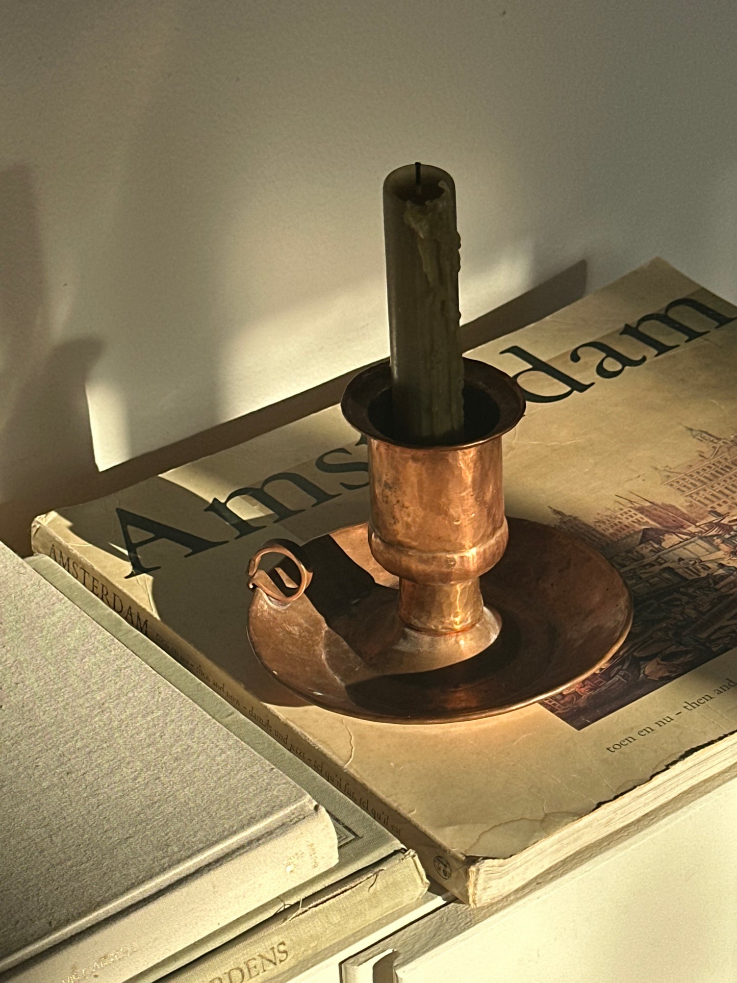 Copper Candle Holder