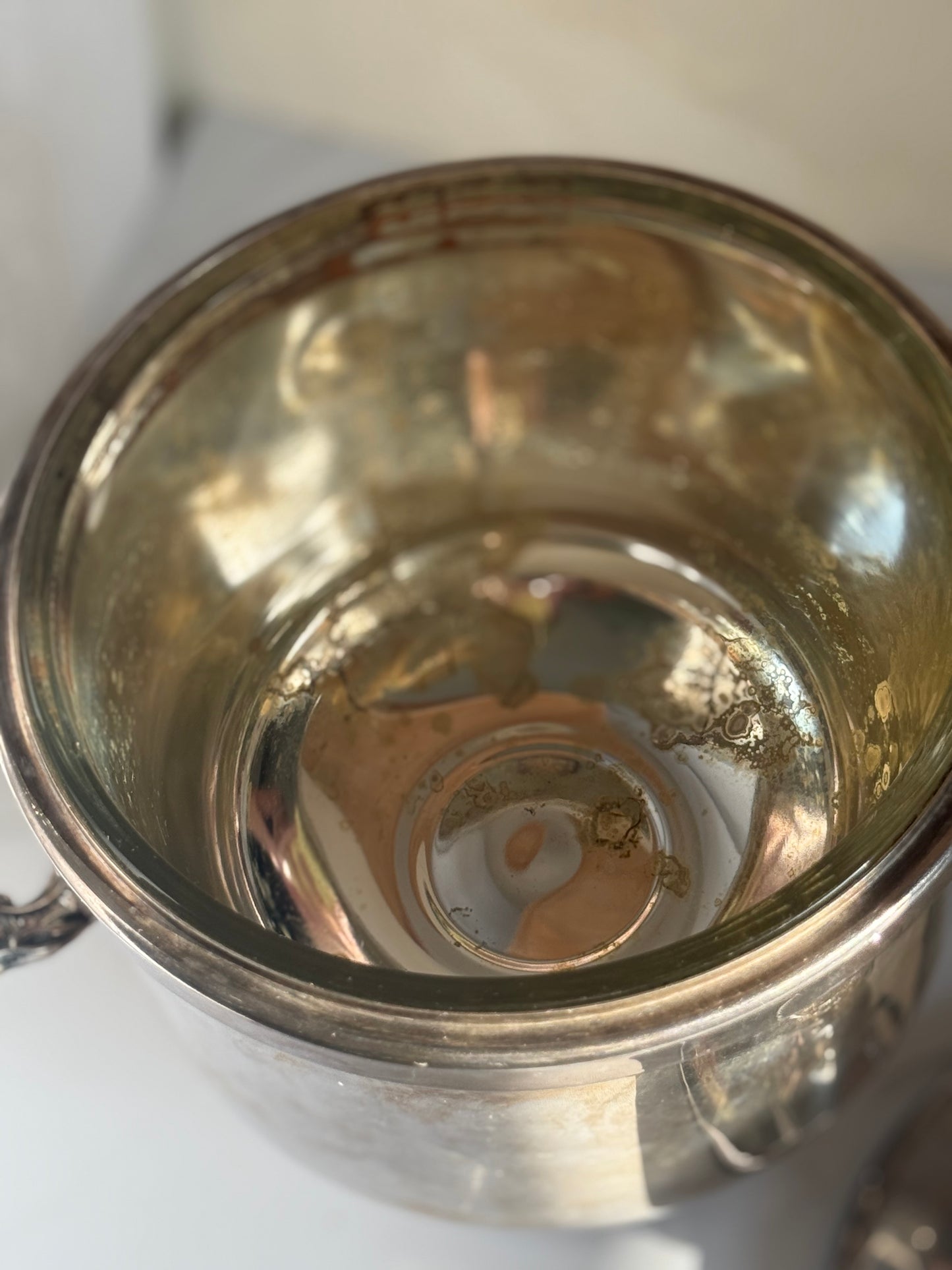 Vintage Silver Plated Champagne Ice Bucket
