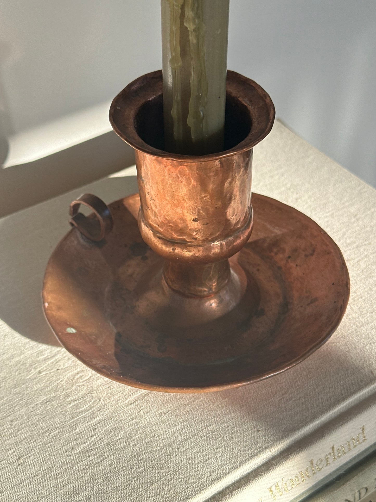 Copper Candle Holder