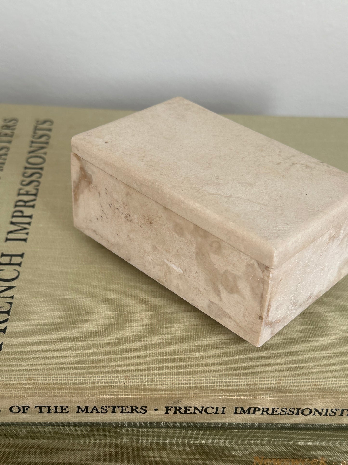 Small Travertine Box