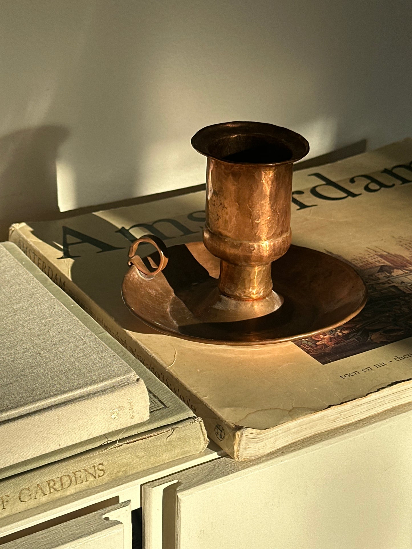 Copper Candle Holder