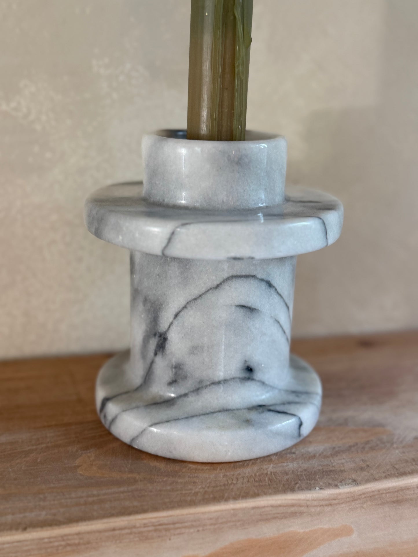 Vintage Marble Candle Holder