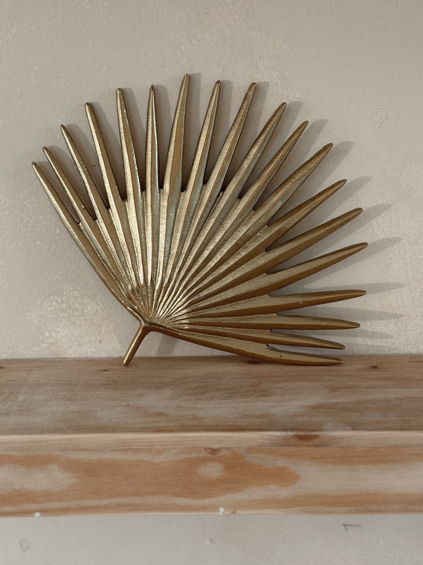 Gold Palm Leaf Wall Hanging
