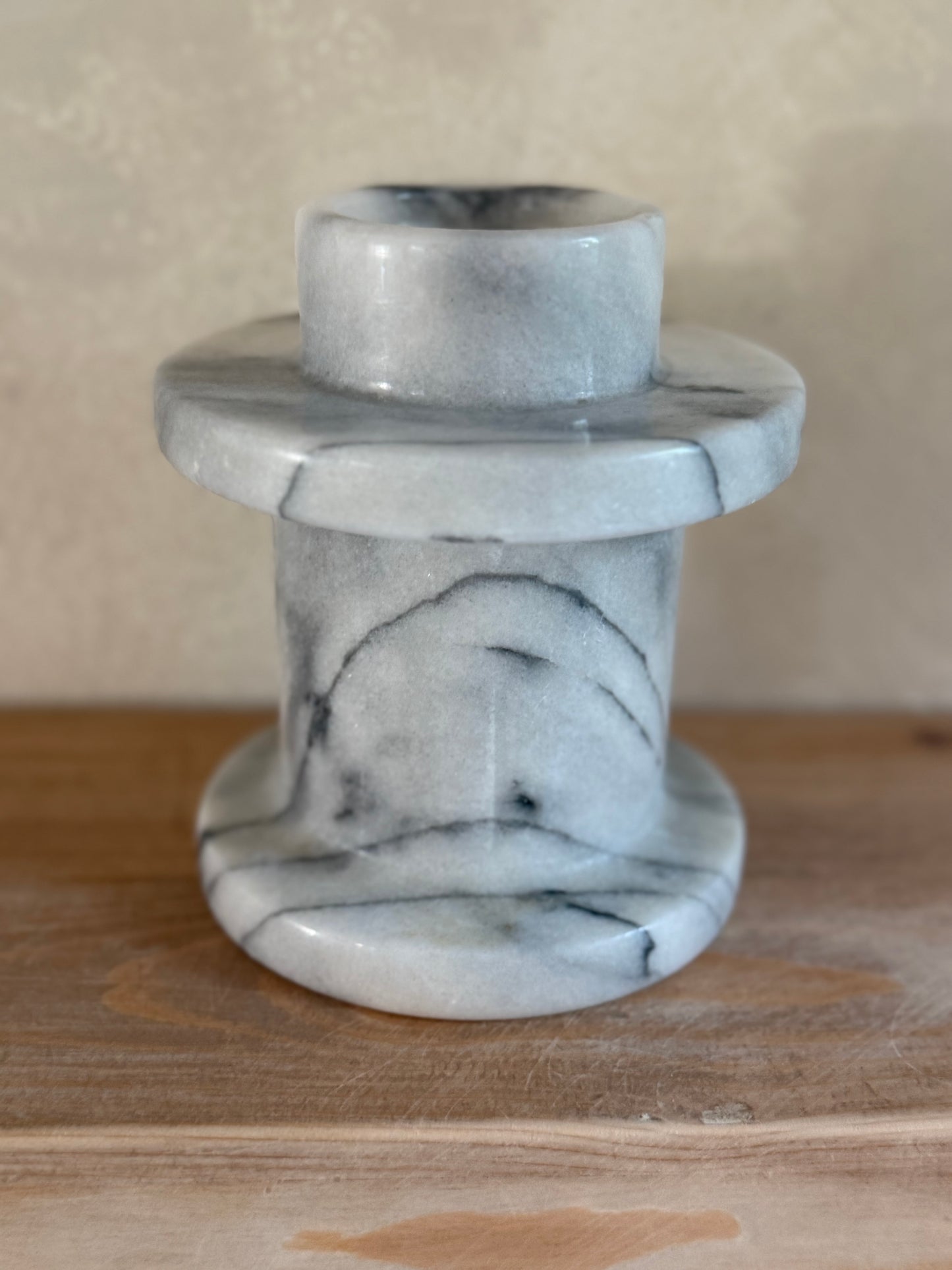 Vintage Marble Candle Holder
