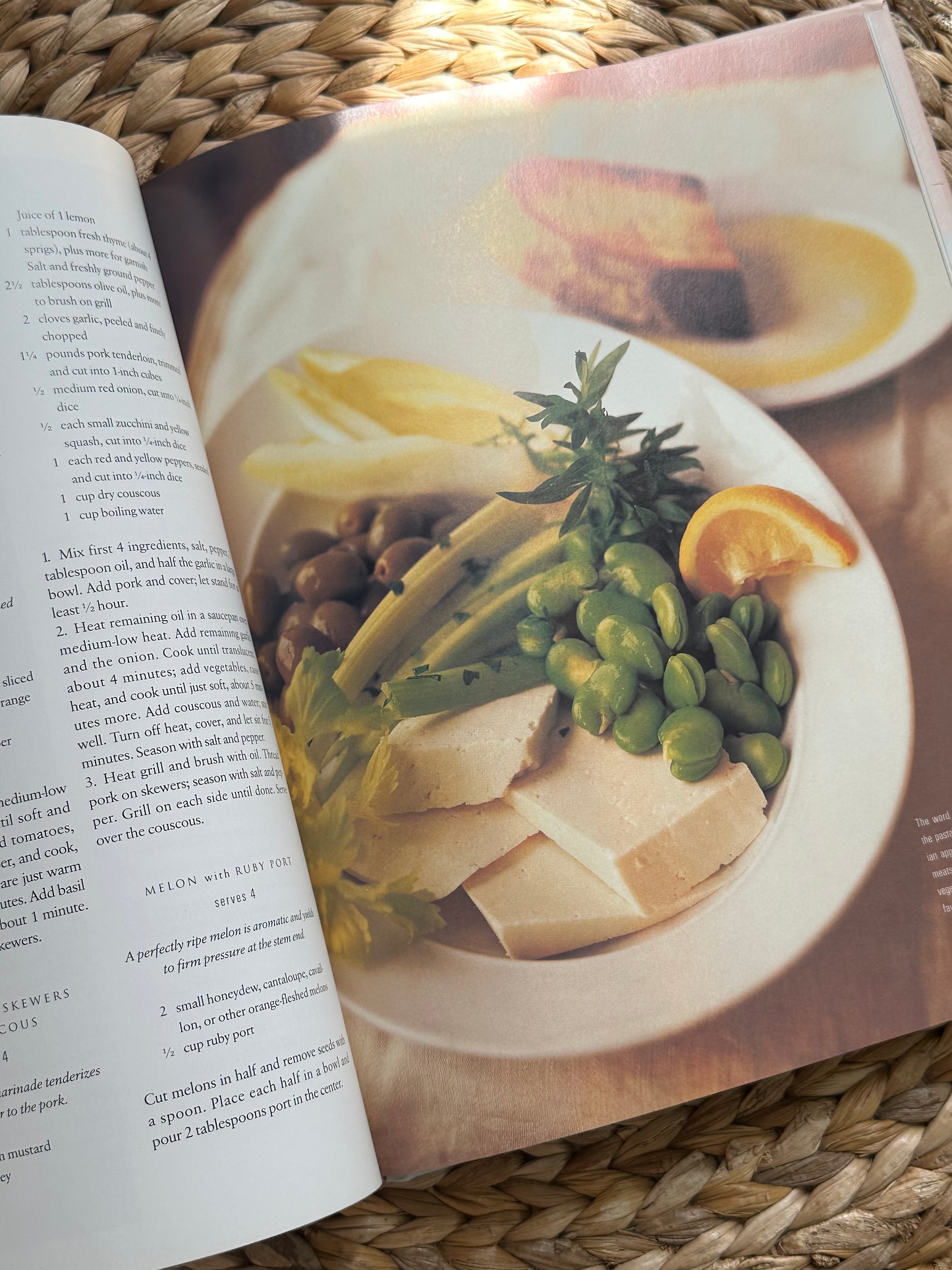 "What to Have for Dinner" Martha Stewart Living Magazine Issue