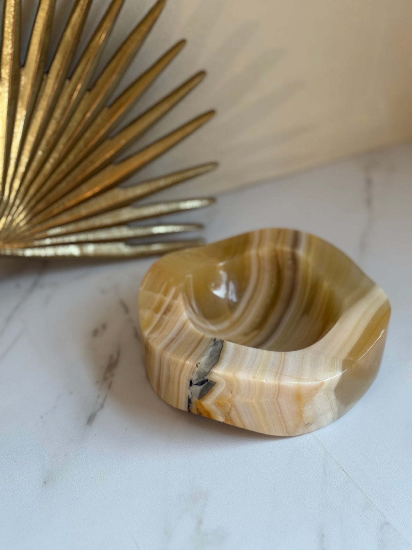 Vintage Onyx Bowl