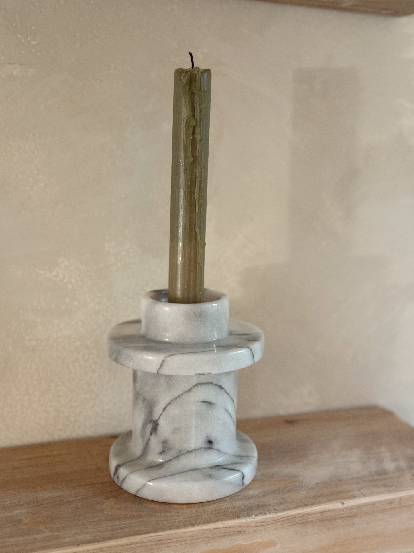 Vintage Marble Candle Holder