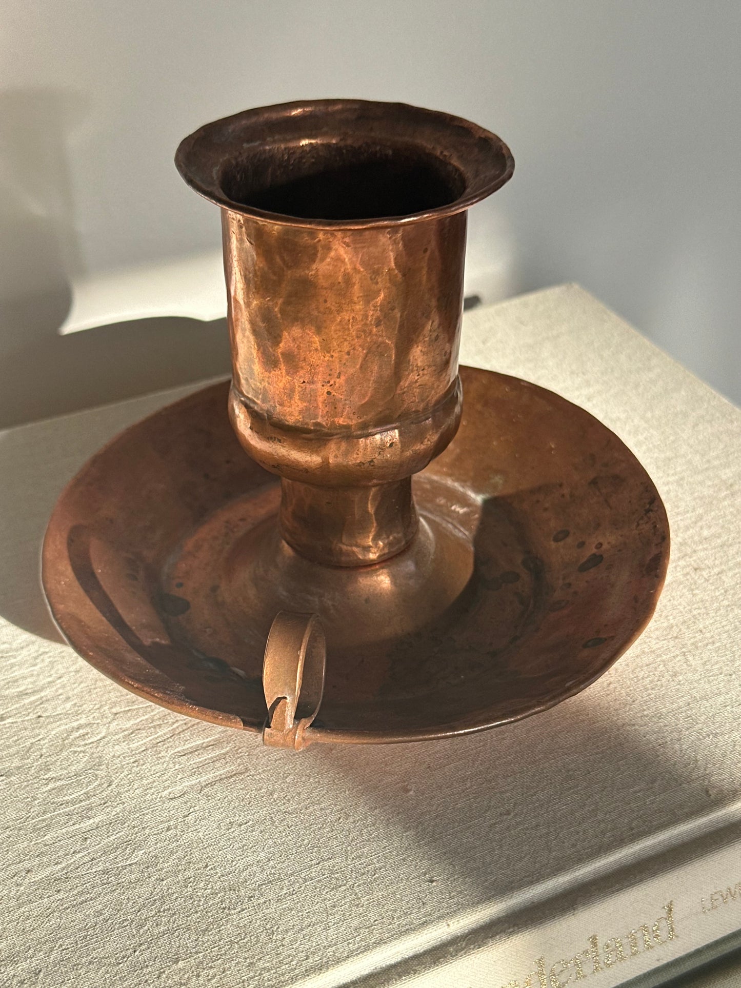 Copper Candle Holder