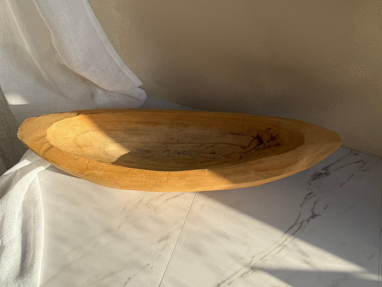 Wood Dough Bowl