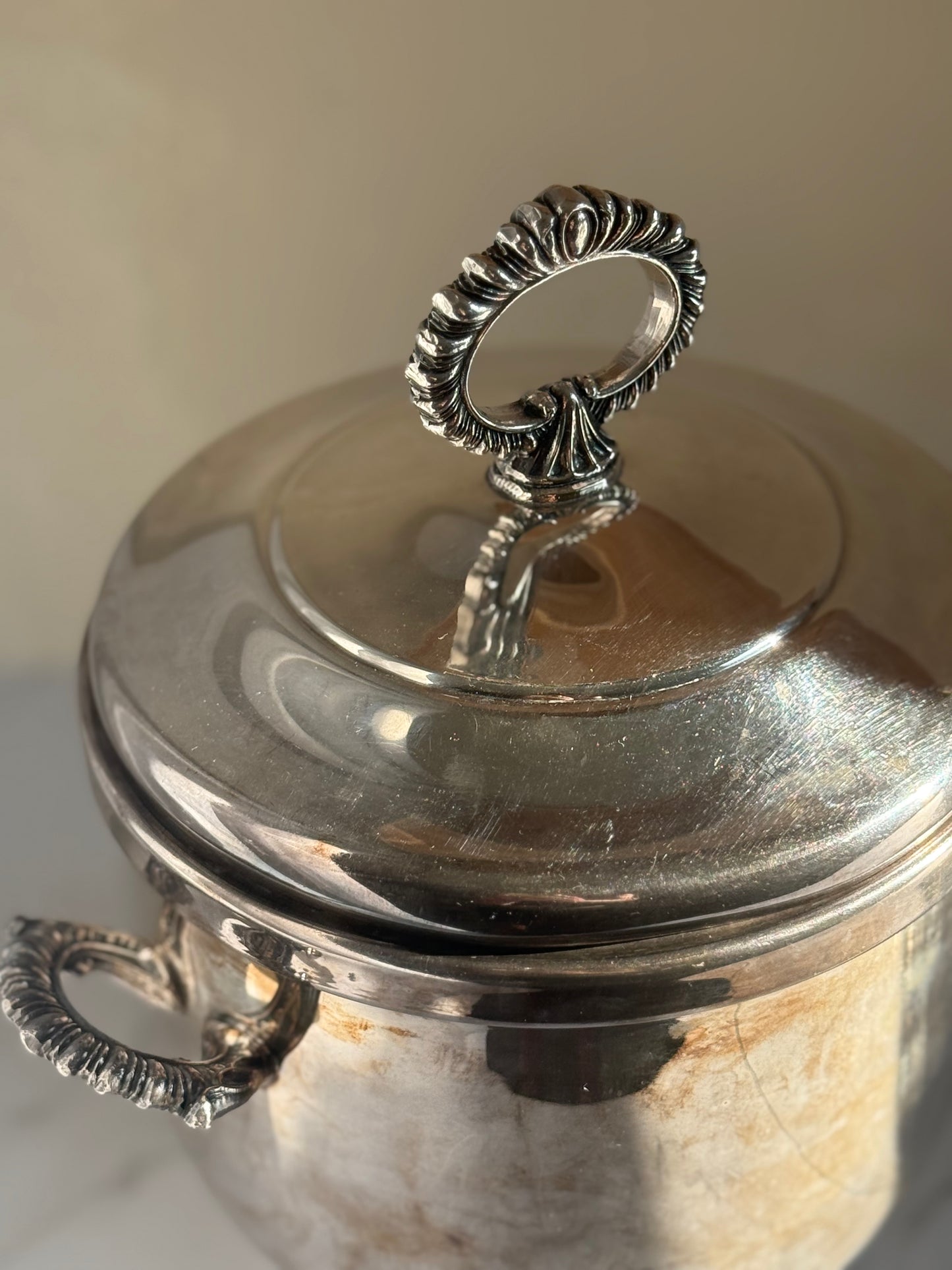 Vintage Silver Plated Champagne Ice Bucket