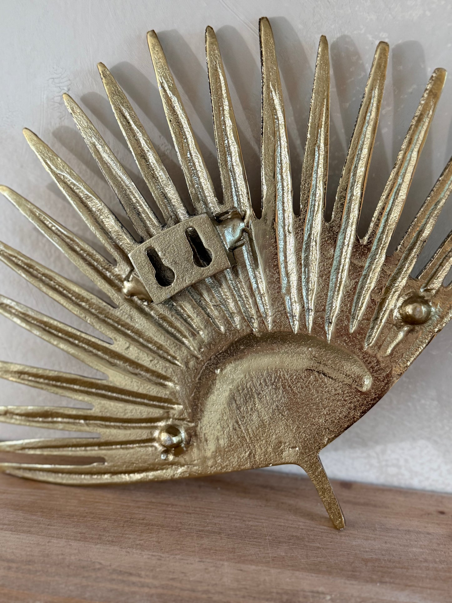 Gold Palm Leaf Wall Hanging