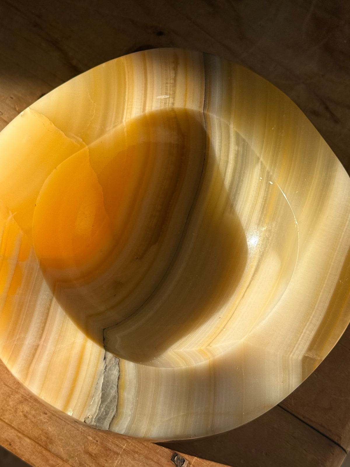 Vintage Onyx Bowl