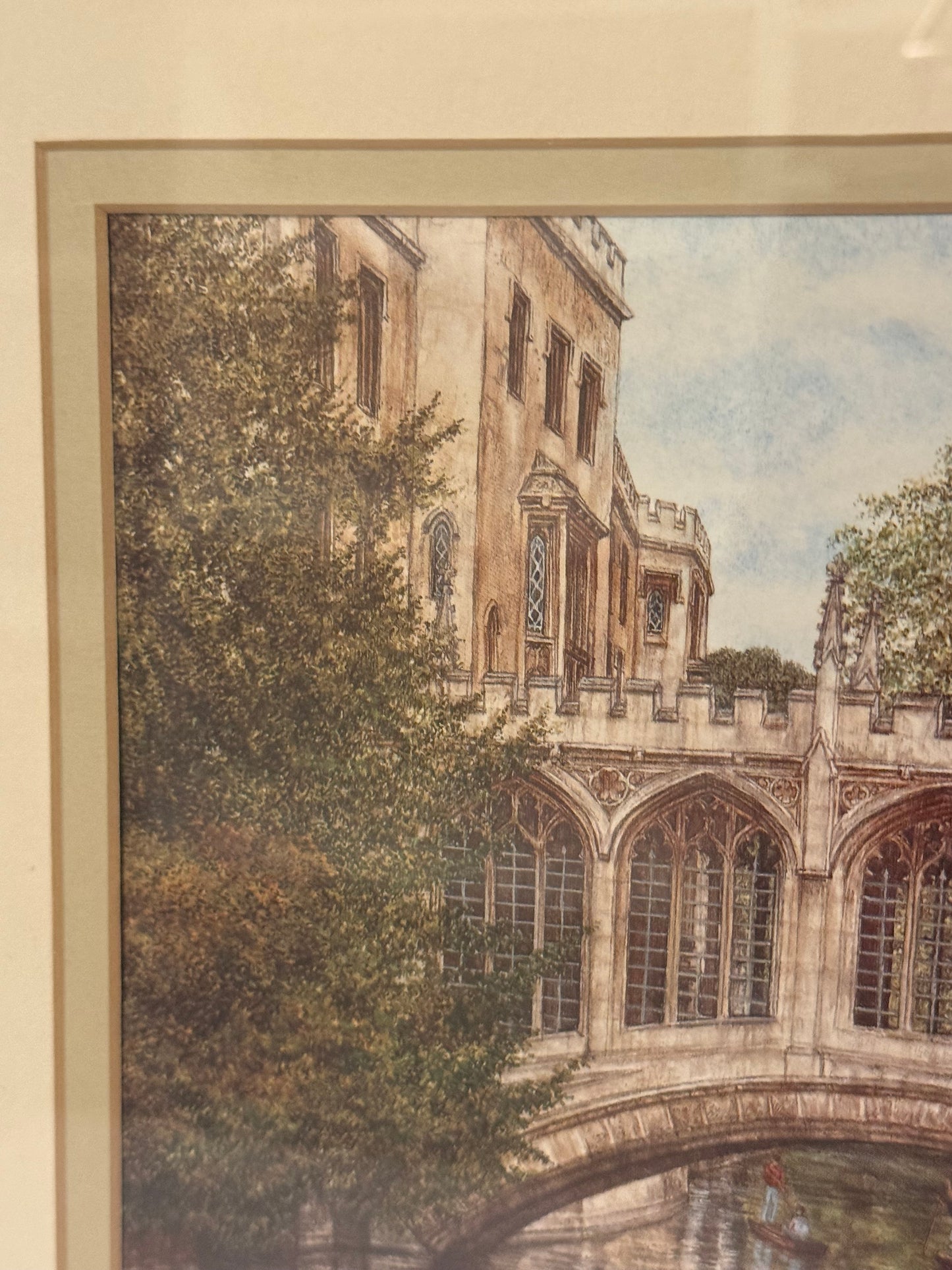 Cambridge Artwork In Vintage Frame