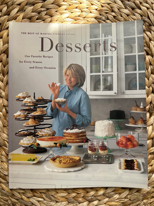 Martha Stewart Living, "Desserts" Book