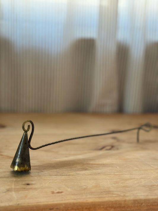 Antique Brass Candle Snuffer