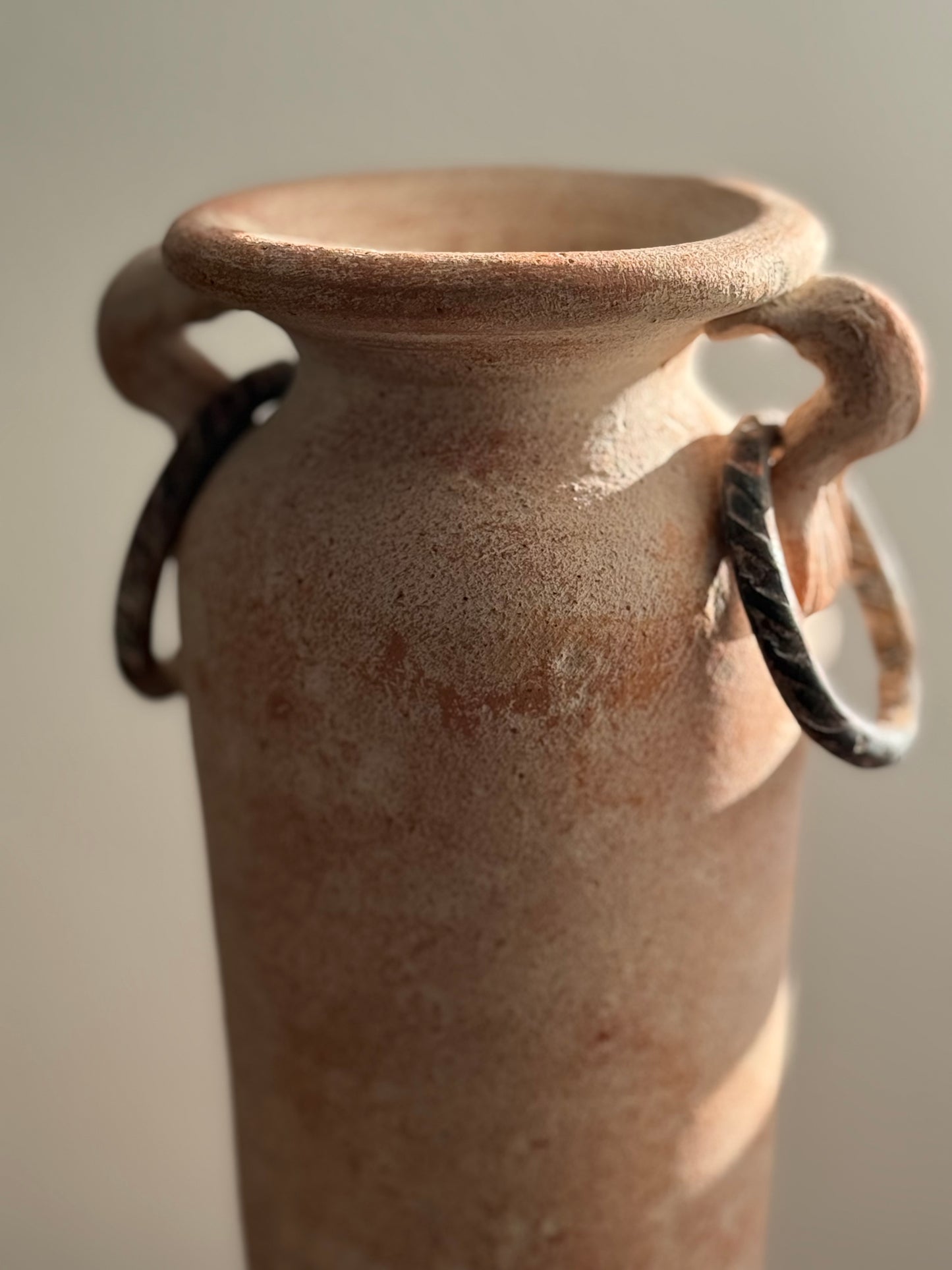 Terracotta Amphora Vase