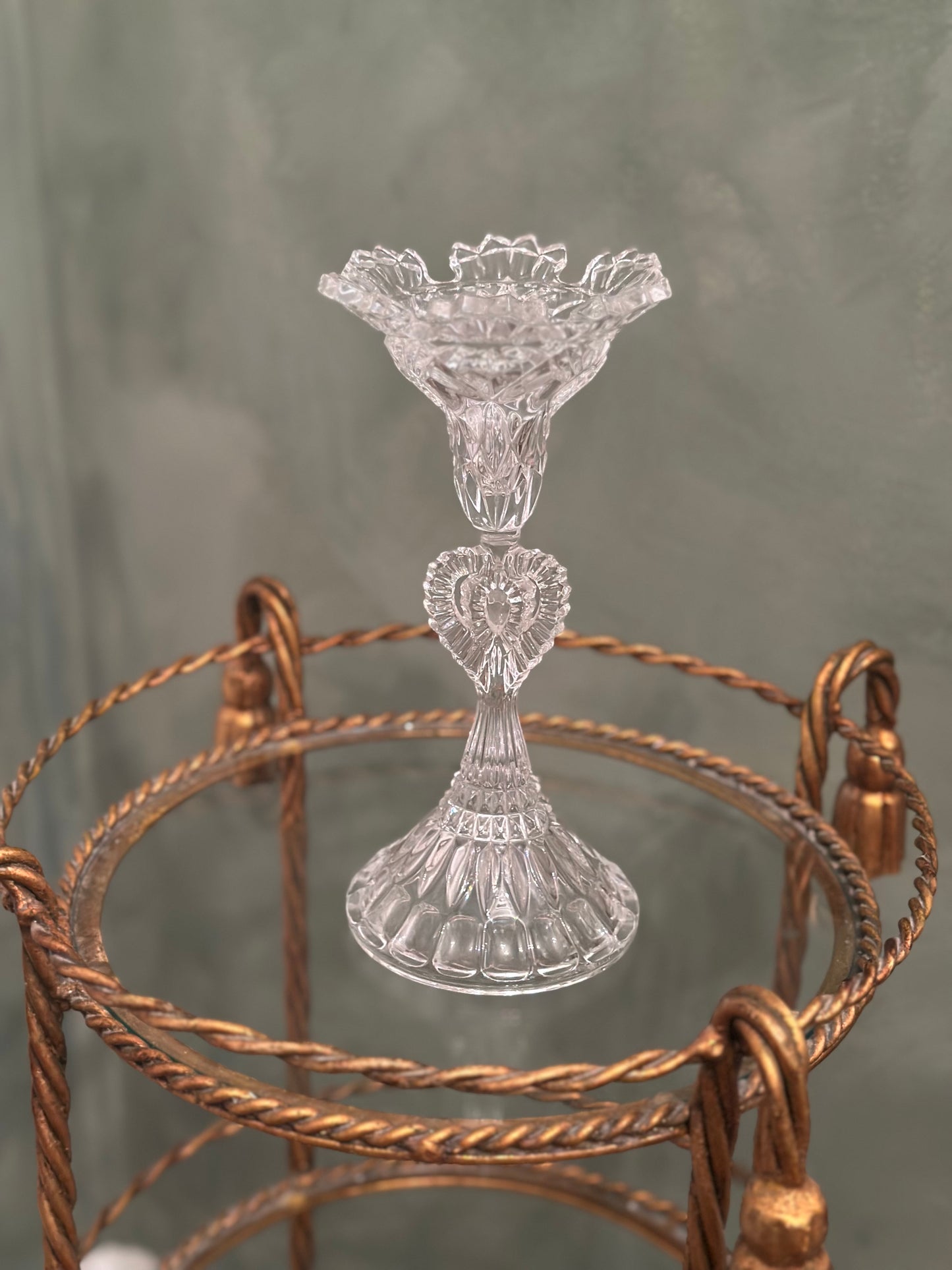 Crystal Candle Holder