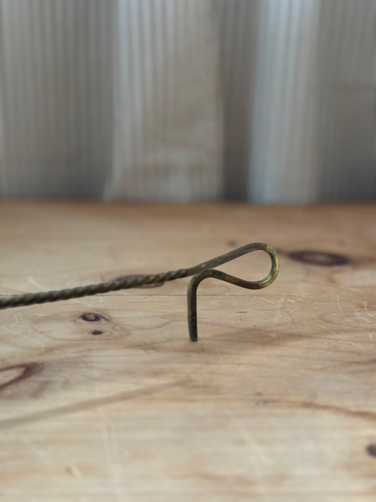 Antique Brass Candle Snuffer