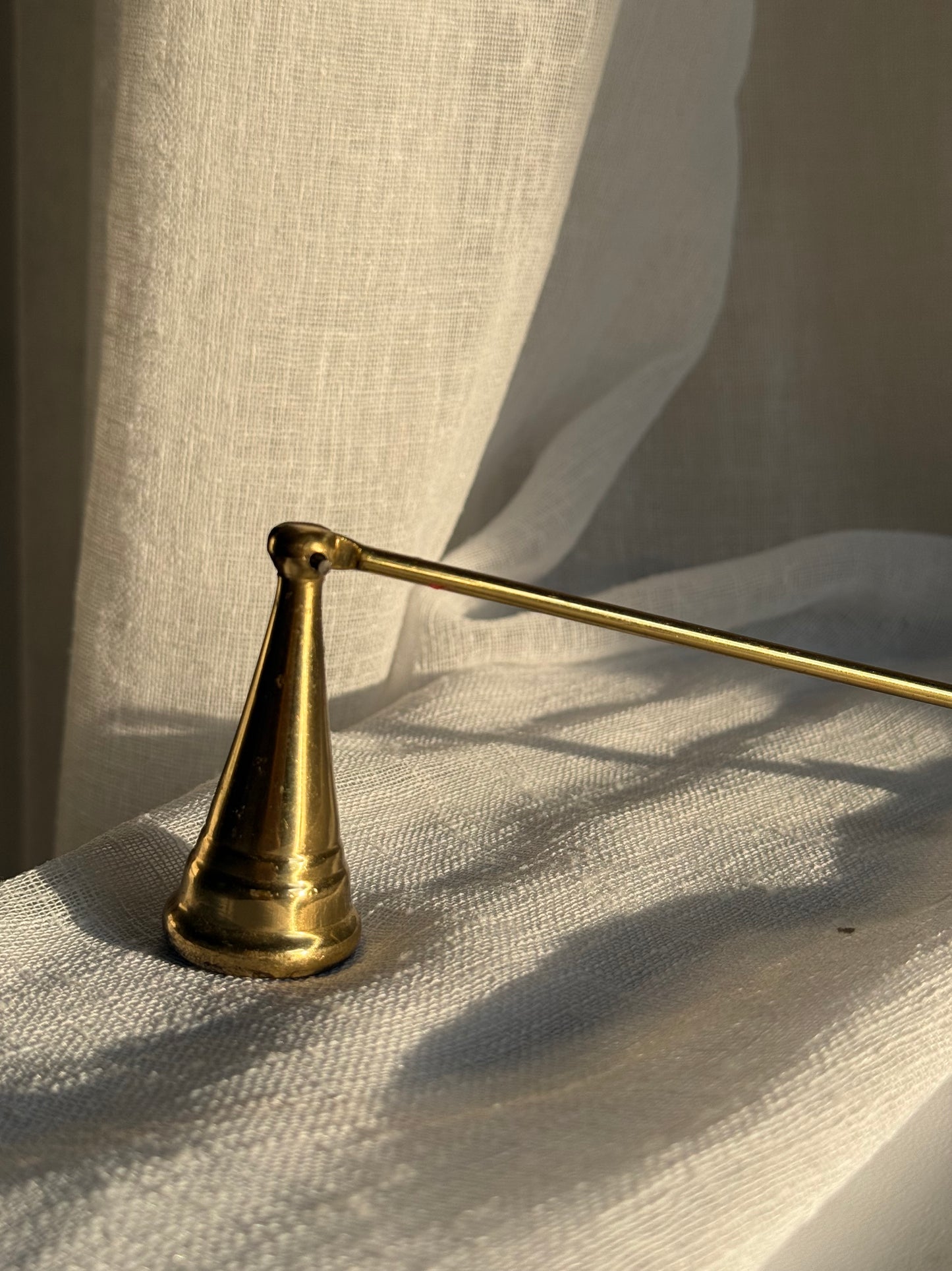 Brass Candle Snuffer