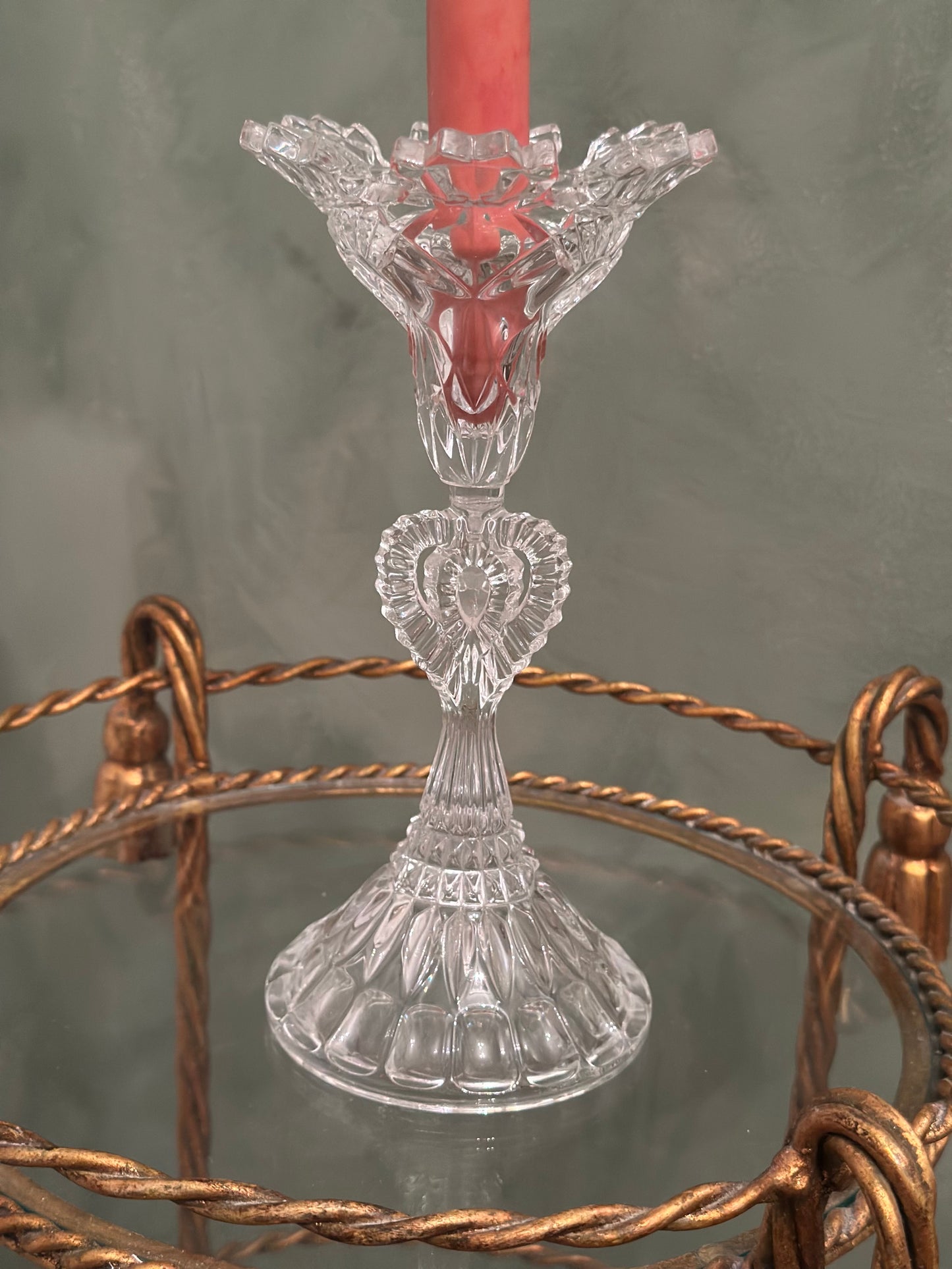 Crystal Candle Holder
