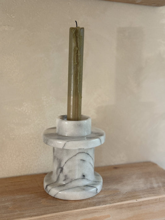Vintage Marble Candle Holder