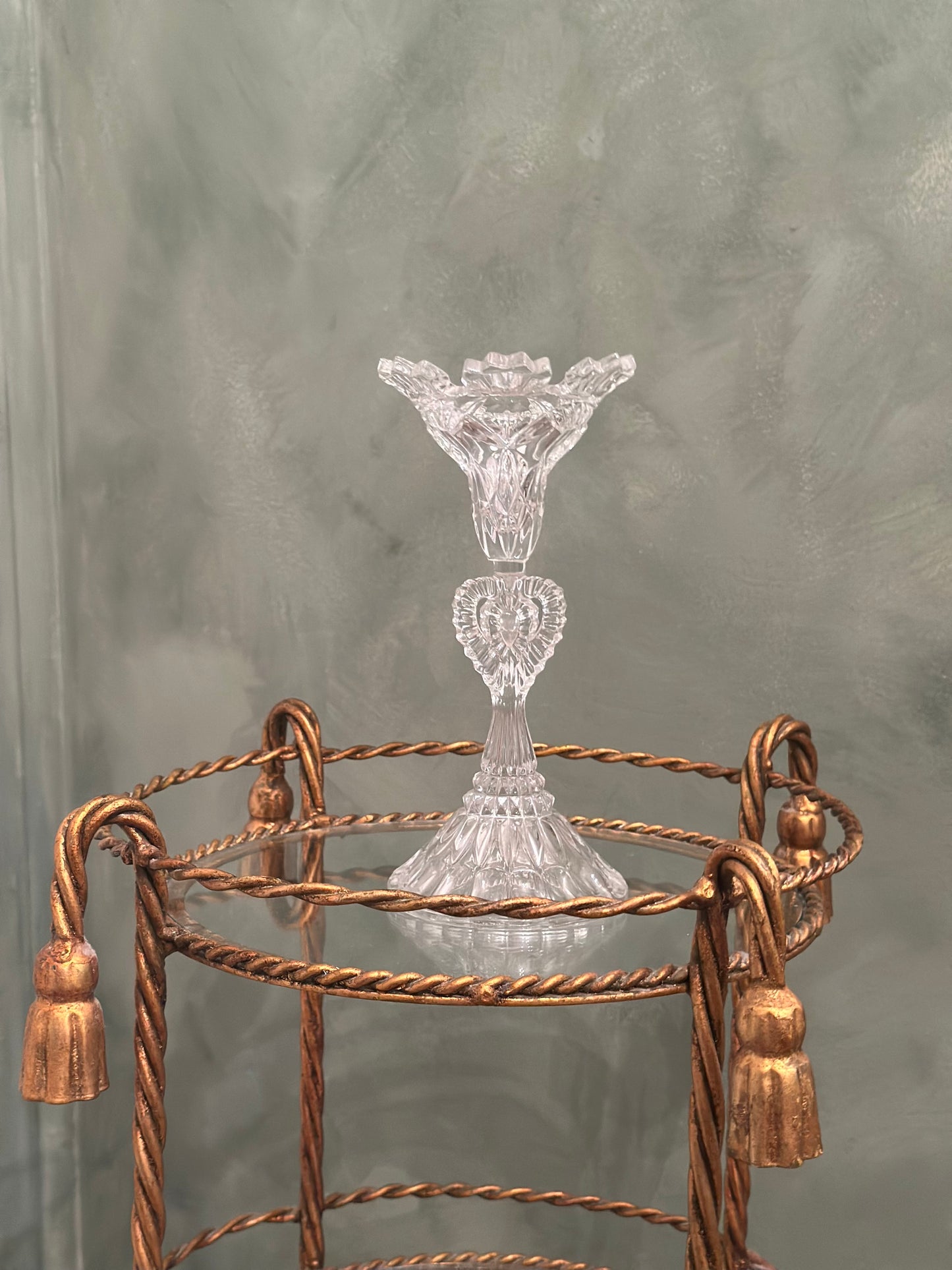 Crystal Candle Holder