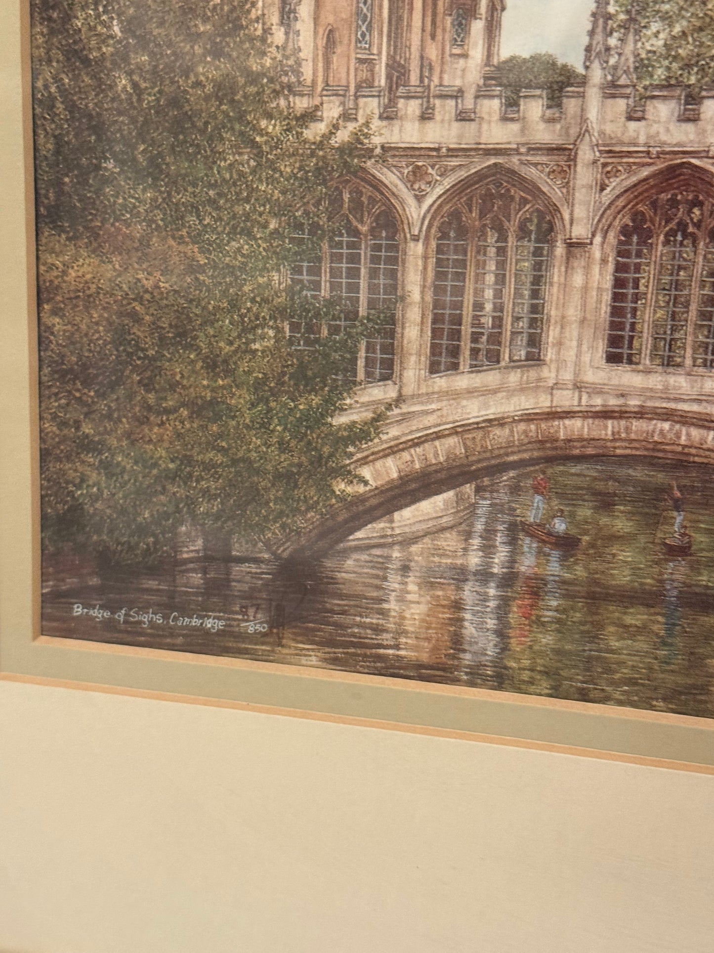 Cambridge Artwork In Vintage Frame