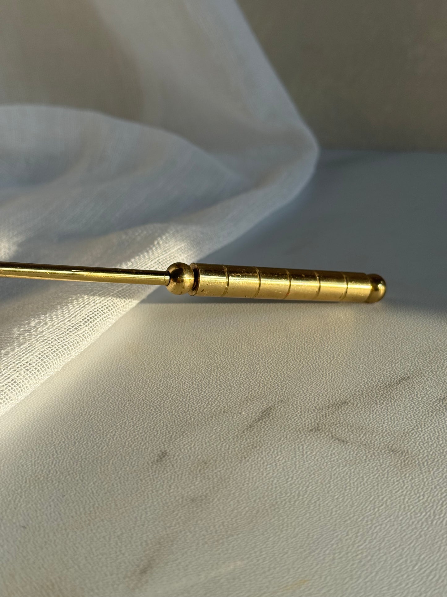Brass Candle Snuffer