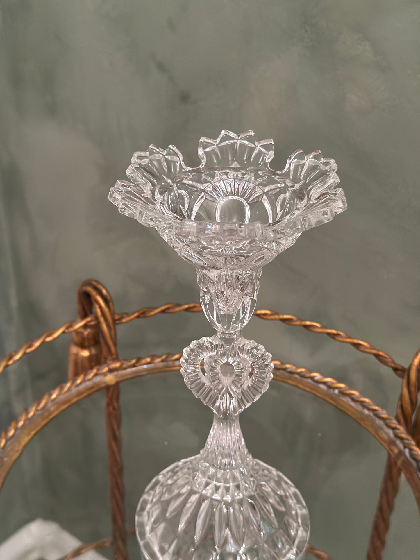 Crystal Candle Holder