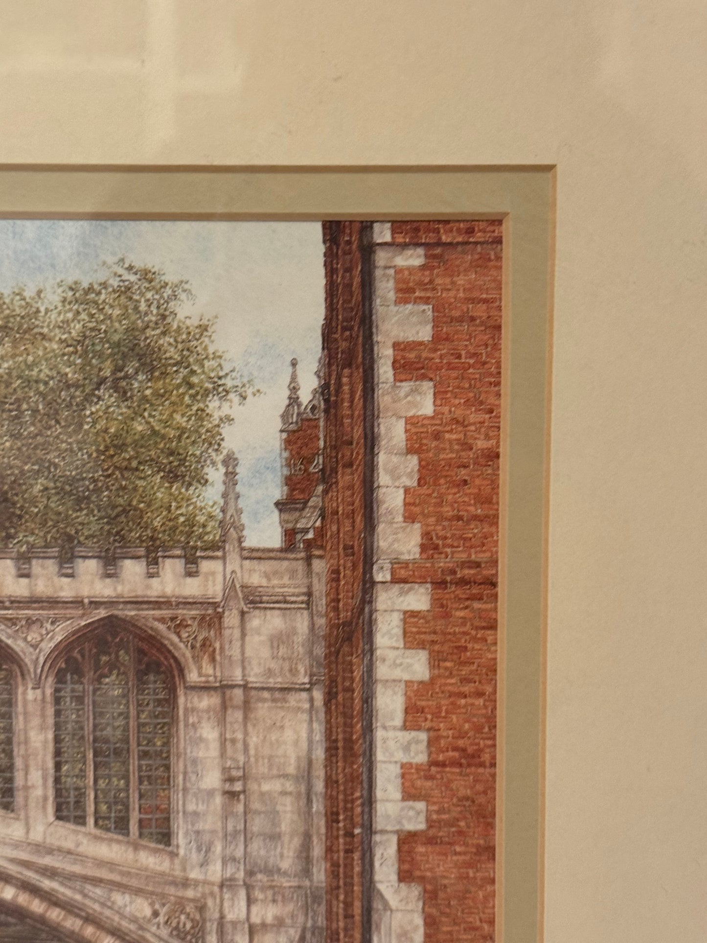 Cambridge Artwork In Vintage Frame